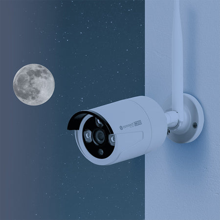 Kit supraveghere video Wi-Fi 6 cu NVR și 4 camere 1080p Tuya Kruger Matz KM2240-1