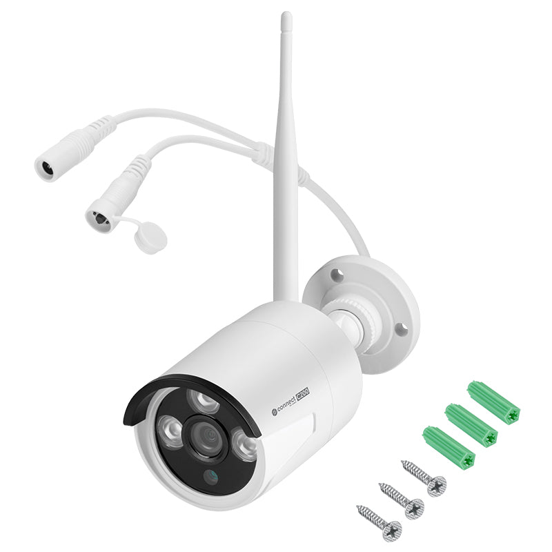 Kit supraveghere video Wi-Fi 6 cu NVR și 4 camere 1080p Tuya Kruger Matz KM2240-1