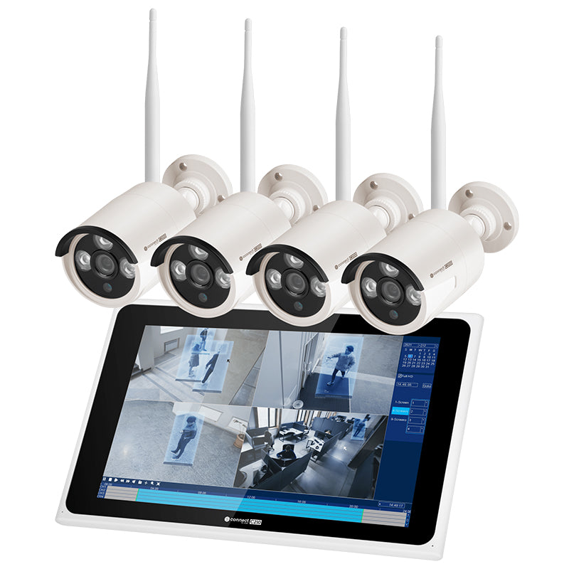 Kit supraveghere WiFi cu NVR și 4 camere Tuya Kruger Matz KM2241