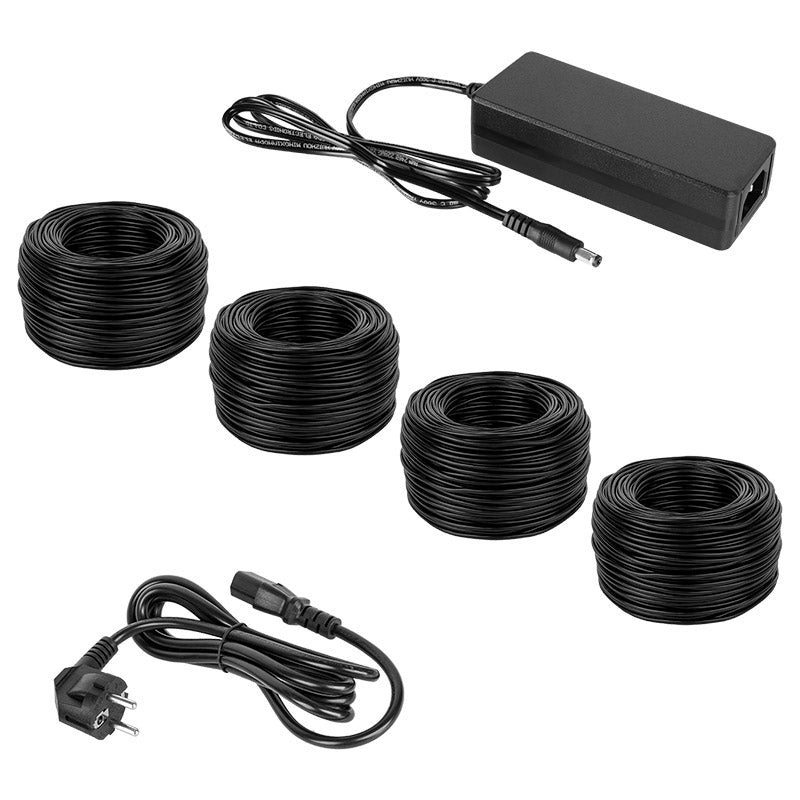 Kit supraveghere WiFi Tuya C300 cu 4 camere IP ONVIF Kruger Matz KM2242