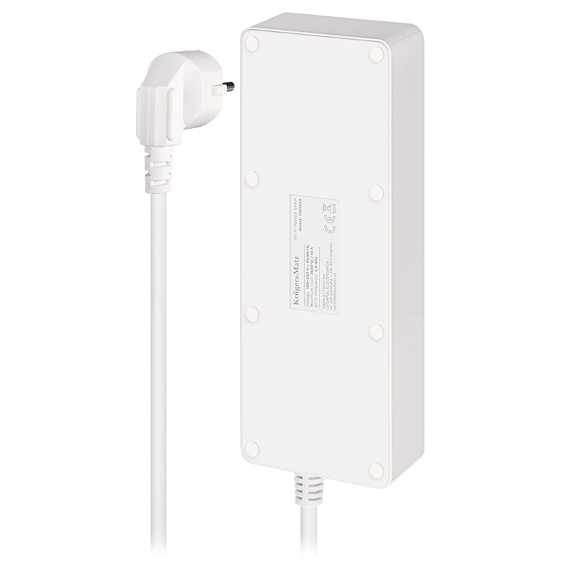 Prelungitor smart 4 prize Schuko, 4 USB, Connect P6 Tuya Kruger Matz KM2250