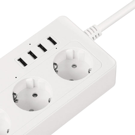 Prelungitor smart 4 prize Schuko, 4 USB, Connect P6 Tuya Kruger Matz KM2250