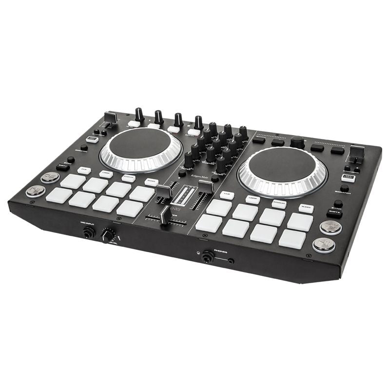 Consolă DJ 4 canale cu efecte, Virtual DJ, USB Kruger Matz KMDJ003
