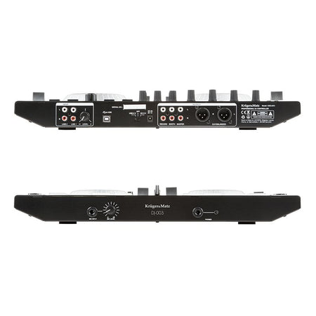 Consolă DJ 4 canale cu efecte, Virtual DJ, USB Kruger Matz KMDJ003