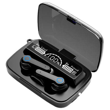 Căști Bluetooth 5.3 cu stație de încărcare tip power bank M19 Kruger Matz KMPM19