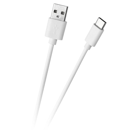 Căști Bluetooth 5.3 TWS M8 albe cu stație de încărcare Kruger Matz KMPM8-W