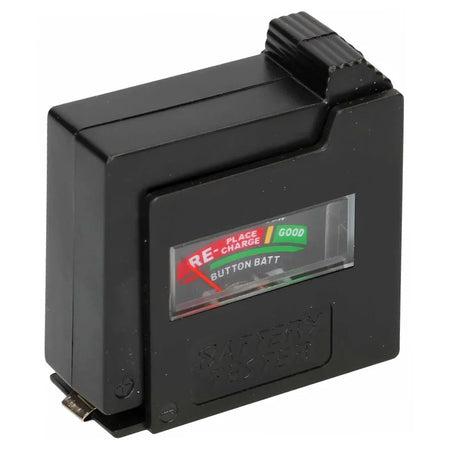 Tester de baterii pentru baterii AAA, AA, C, D, 9V și tip buton GOOBAY KOM-54020