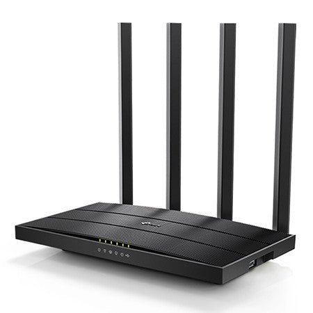 Router wireless Gigabit Dual-Band TP-Link Archer C6U AC1200 cu port USB KOM-C6U