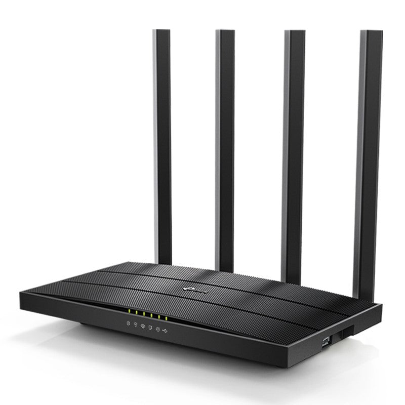 Router wireless Gigabit Dual-Band TP-Link Archer C6U AC1200 cu port USB KOM-C6U