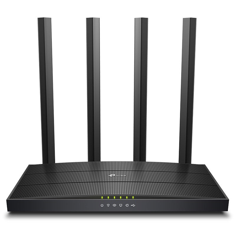 Router wireless Gigabit Dual-Band TP-Link Archer C6U AC1200 cu port USB KOM-C6U