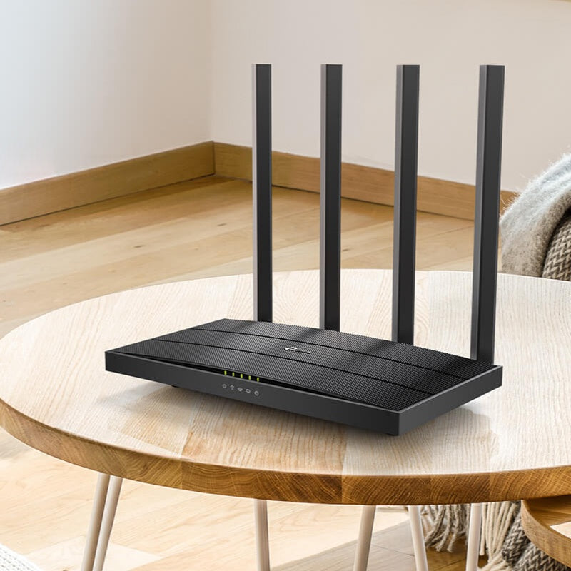 Router wireless Gigabit AC1900 Archer C80 cu MU-MIMO și 4 antene externe TP-Link KOM-C80