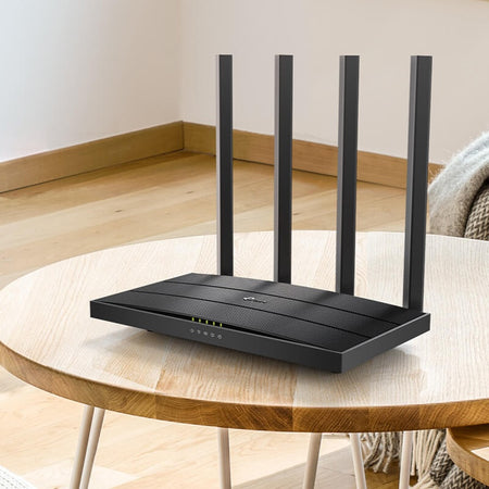 Router wireless Gigabit AC1900 Archer C80 cu MU-MIMO și 4 antene externe TP-Link KOM-C80