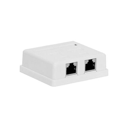 Priză FTP Cat 5e dublă aplicată Emtex KOM-EMT9