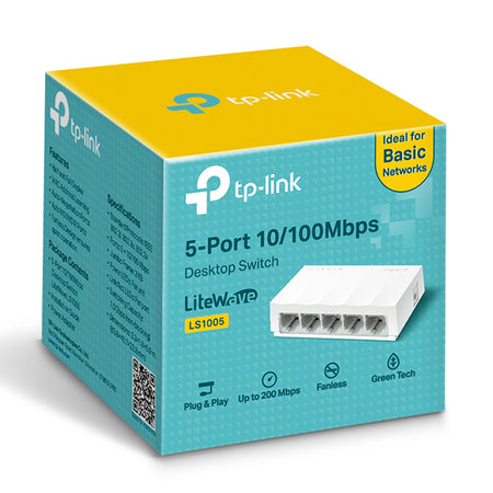 Switch cu 5 porturi RJ45 10/100 Mbps TP-Link LS1005 KOM-LS1005