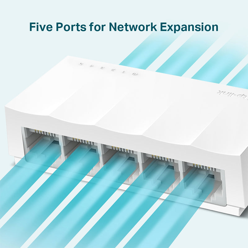 Switch cu 5 porturi RJ45 10/100 Mbps TP-Link LS1005 KOM-LS1005