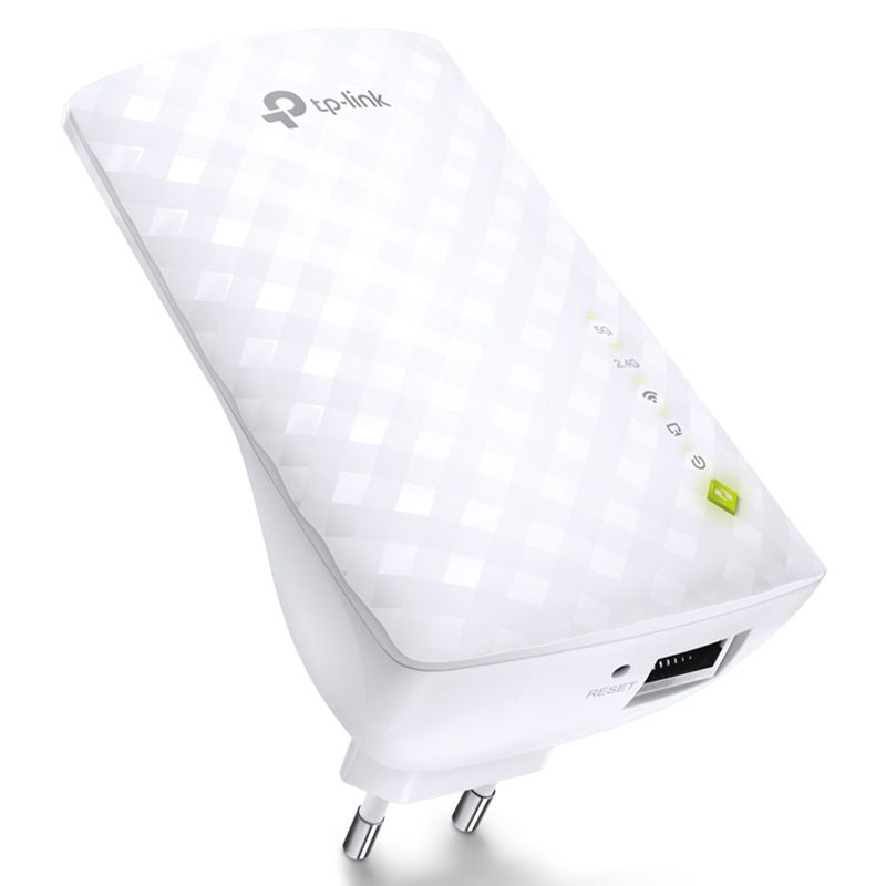 Range extender Wi-Fi dual-band cu viteză de 300 + 433 Mbps TP-Link RE200 KOM-RE200 [seo:13602:3]