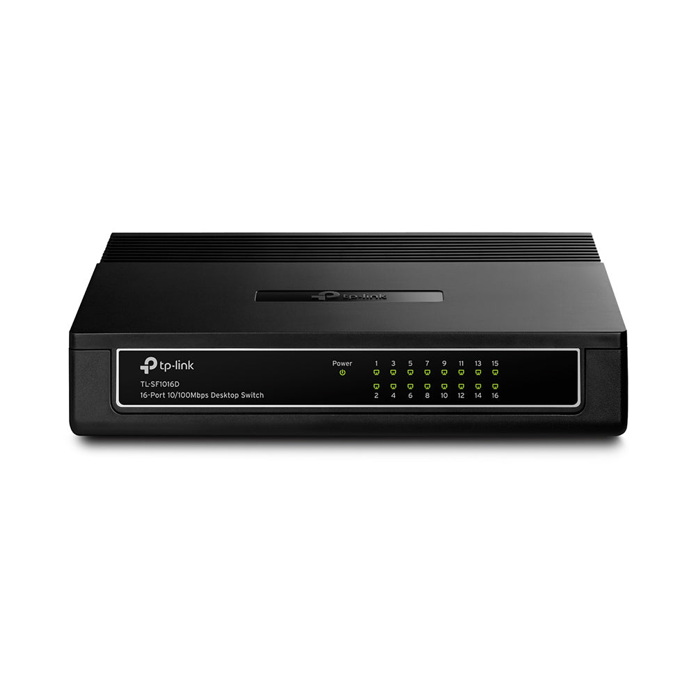 Switch cu 16 porturi RJ45 10/100 Mbps TL-SF1016D TP-Link KOM-SF1016D
