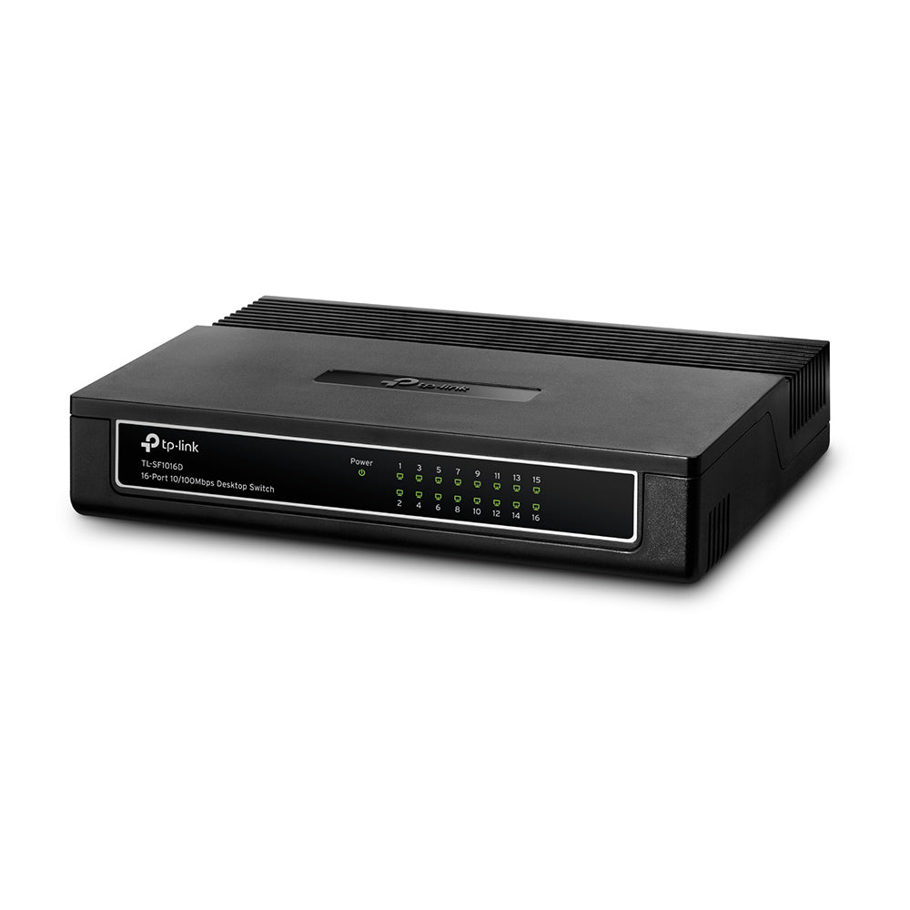 Switch cu 16 porturi RJ45 10/100 Mbps TL-SF1016D TP-Link KOM-SF1016D