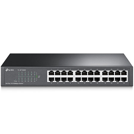 Switch cu 24 de porturi RJ45 10/100 Mbps TL-SF1024D TP-Link KOM-SF1024D