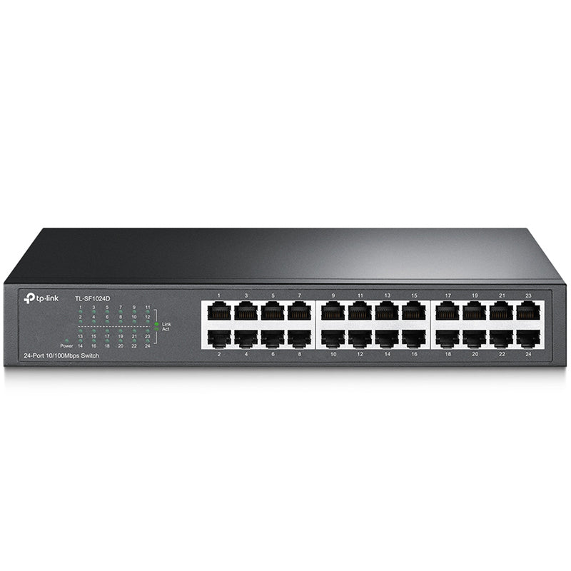 Switch cu 24 de porturi RJ45 10/100 Mbps TL-SF1024D TP-Link KOM-SF1024D