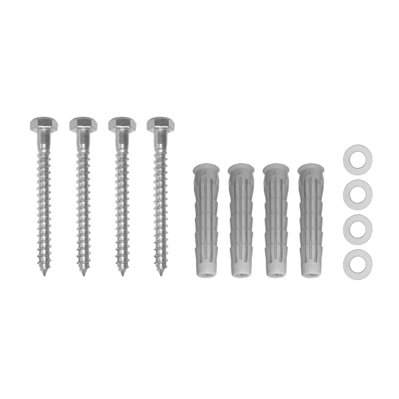 Set fixare rackuri pe perete 14 × 70 mm cu capacitate 120 kg Elematic KOM-SFR4-14