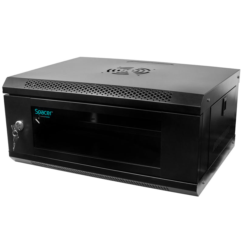 Rack de perete 19 inch 4U cu adâncime de 400 mm Spacer KOM-SPCW4U