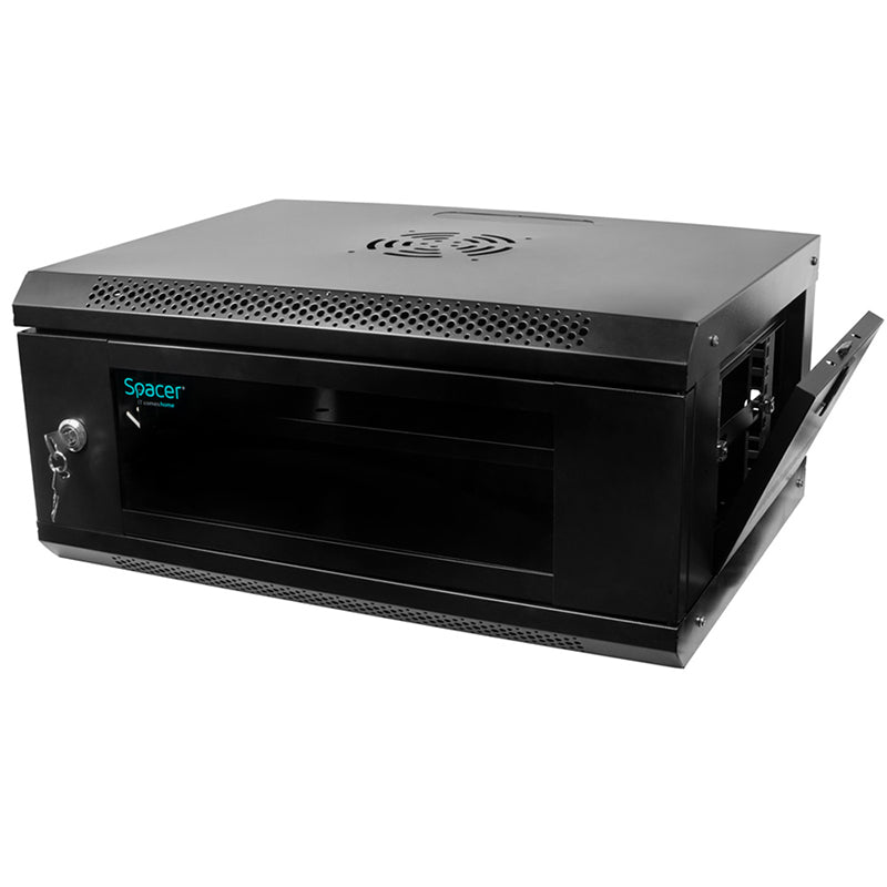 Rack de perete 19 inch 4U cu adâncime de 400 mm Spacer KOM-SPCW4U