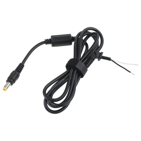 Cablu de asamblare pentru alimentator laptop cu mufă dreaptă de 5,5/2,5 mm și lungime de 1,5 m Rebel KOM0247