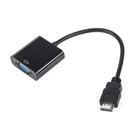 Adaptor HDMI tată la VGA mamă cu ieșire audio jack 3,5 mm KOM0843AS