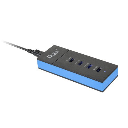 Încărcător 3× USB + 1 USB QC 2.0, 4 dispozitive, Quick Charge Quer KOM0855
