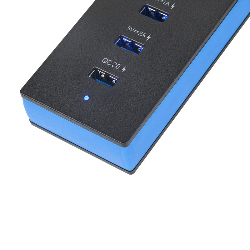 Încărcător 3× USB + 1 USB QC 2.0, 4 dispozitive, Quick Charge Quer KOM0855