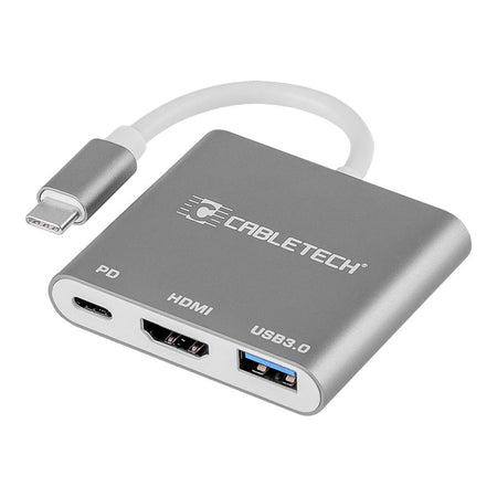 Adaptor cablu USB 3.0 tip C la HDMI și PD Cabletech KOM0952