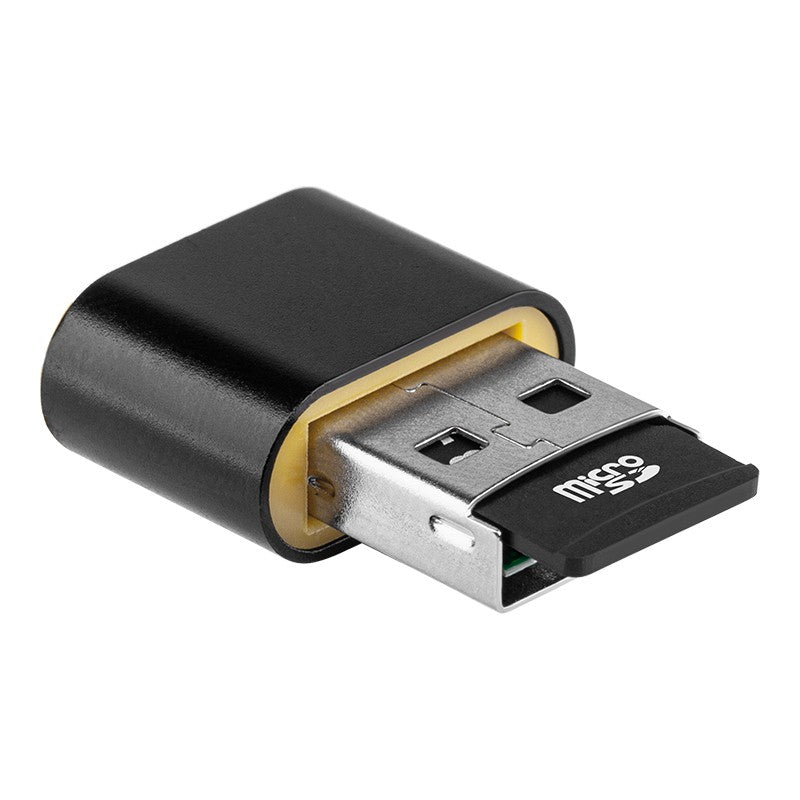 Cititor card microSD USB 2.0 plug & play Rebel KOM0953