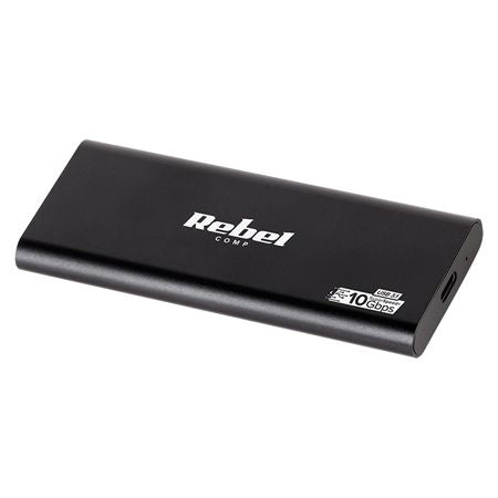 Rack aluminiu SSD M.2 USB Tip C 3.0, aluminiu, Rebel KOM0976