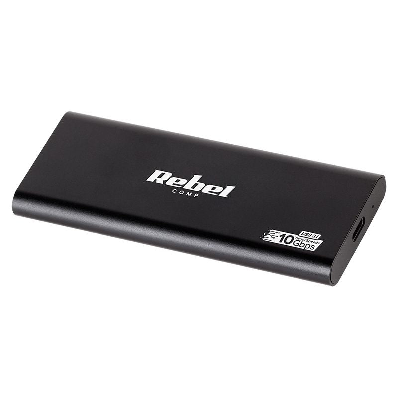 Rack aluminiu SSD M.2 USB Tip C 3.0, aluminiu, Rebel KOM0976
