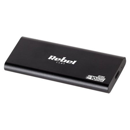 Rack aluminiu SSD M.2 USB Tip C 3.0, aluminiu, Rebel KOM0976