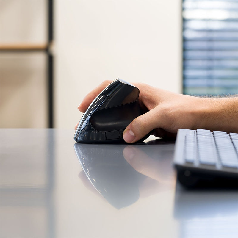 Mouse vertical wireless WM500, ergonomic, Rebel KOM1007