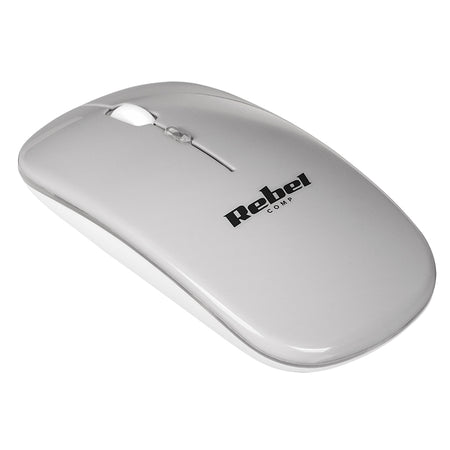 Mouse wireless optic 1600 DPI model WM210 KOM1022 ergonomic pentru PC, Rebel