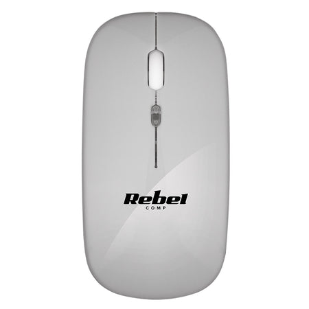 Mouse wireless optic 1600 DPI model WM210 KOM1022 ergonomic pentru PC, Rebel