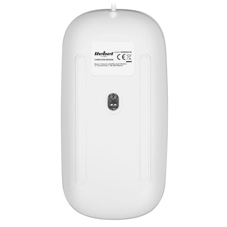 Mouse cu fir 1200 DPI WDM210 KOM1023 ergonomic pentru PC, Rebel
