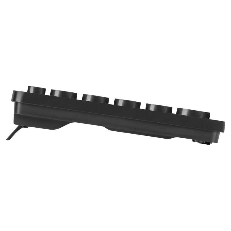 Kit tastatură și mouse cu fir WDS200 cu conexiune USB și mouse optic 1600 dpi Rebel KOM1027
