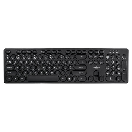 Tastatură wireless cu conexiune 2,4 GHz și 96 de taste Rebel WK100 KOM1028