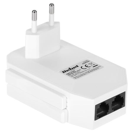 Repetor Wi-Fi dual band 2,4 GHz / 5 GHz cu 4 antene externe și 2 porturi RJ45 Rebel KOM1031