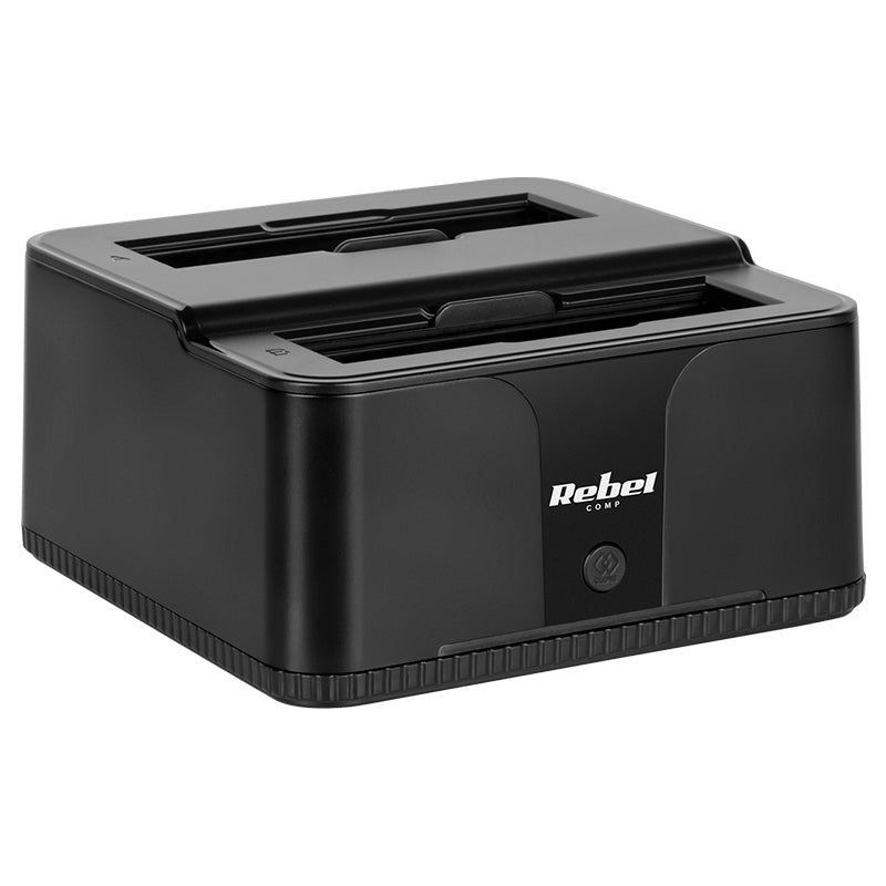 Stație de andocare HDD/SSD cu USB 3.0 și funcție de clonare Rebel KOM1041
