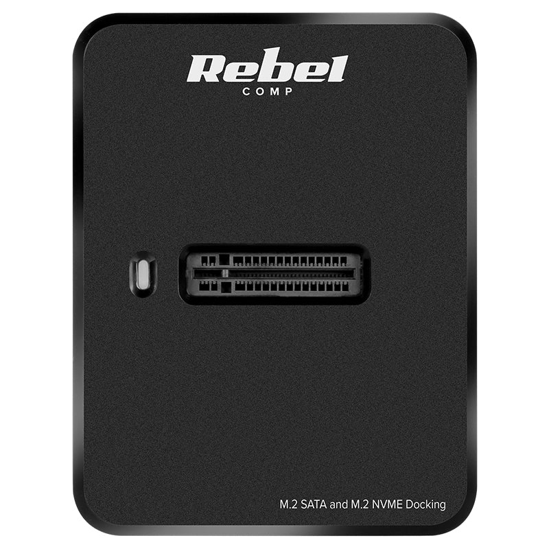 Stație de andocare SSD M.2 NVMe și SATA cu USB-C Rebel KOM1042