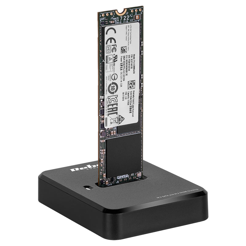 Stație de andocare SSD M.2 NVMe și SATA cu USB-C Rebel KOM1042