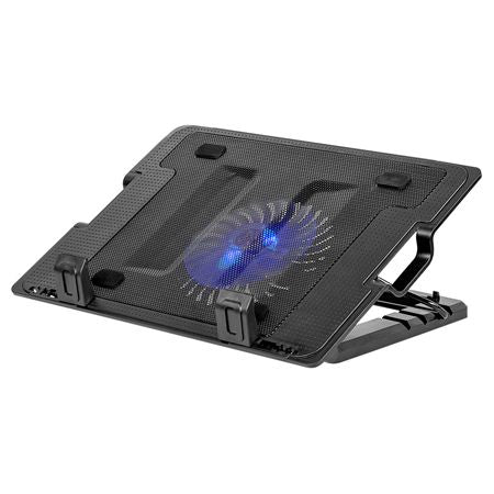 Suport laptop cu răcire pentru laptopuri de 14-17 inch cu ventilator de 125 mm Rebel KOM1051