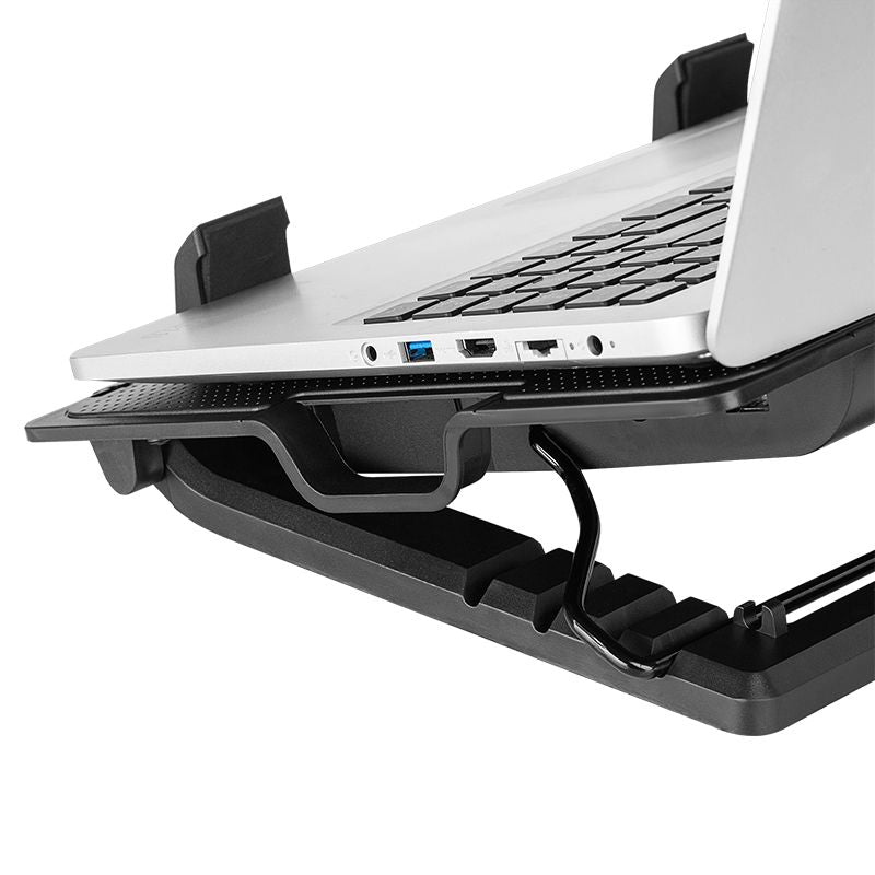 Suport laptop cu răcire pentru laptopuri de 14-17 inch cu ventilator de 125 mm Rebel KOM1051