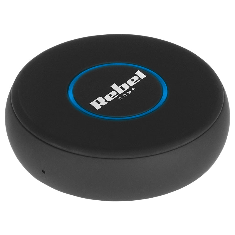 Receptor audio Bluetooth B20 cu Bluetooth 5.0, ieșire AUX și microfon încorporat Rebel KOM1071