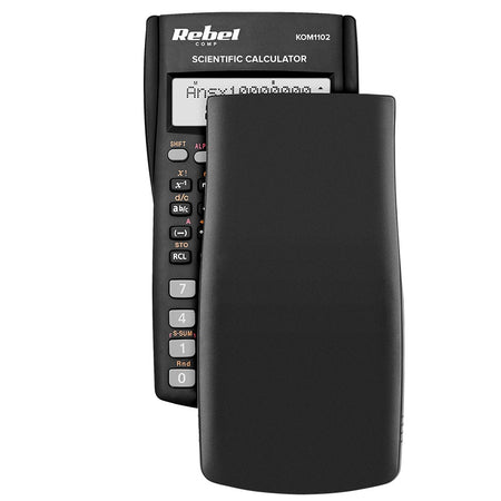 Calculator științific cu afișaj pe două linii 12 și 9 cifre Rebel KOM1102